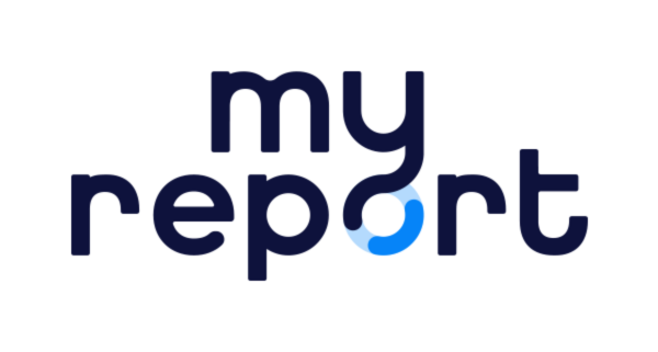 Logo MyReport couleur fond blanc